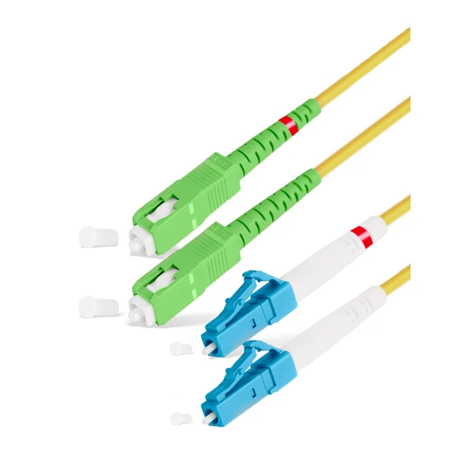 Оптический патч-корд АЗОП SC/UPC-LC/UPC SM 9/125 Duplex 2.0мм 1 м SC/UPC-LC/UPC SM 9/125 1м