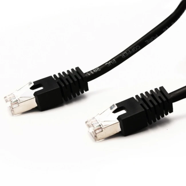 Патч-корд SHIP Патч Корд, S4025BK0750-P, Cat.5e, FTP, 7.5 м.