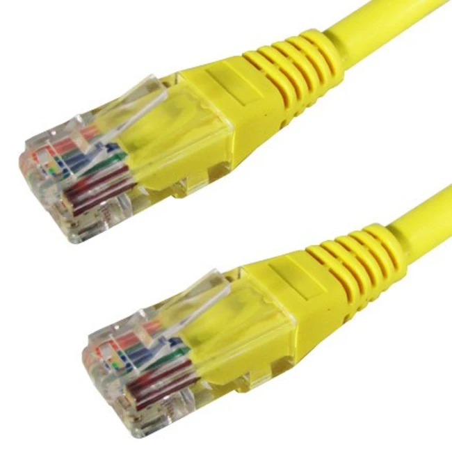 Патч-корд SHIP Патч Корд S3025YL1000-P, Cat.5e, UTP, 10 м.