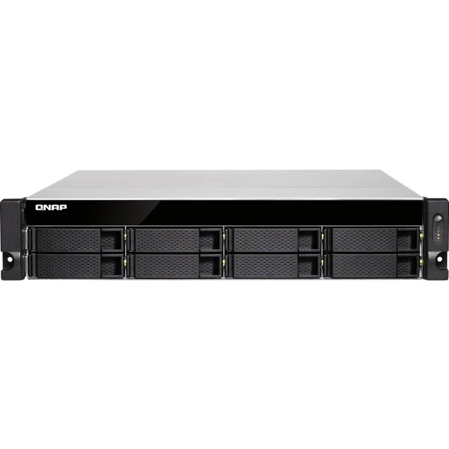 Дисковая системы хранения данных СХД Qnap TS-883XU-RP-E2124-8G (Rack)