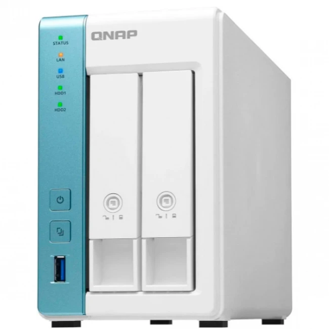 Дисковая системы хранения данных СХД Qnap TS-231P3-4G (Tower)