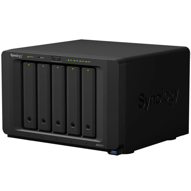 Дисковая системы хранения данных СХД Synology DiskStation DS1517+(2GB) DS1517+ (2GB) (Tower)