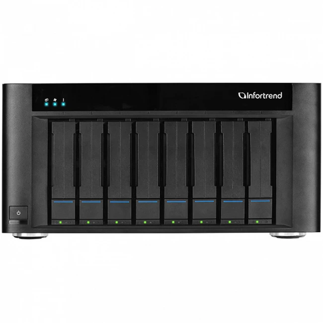 Дисковая системы хранения данных СХД Infortrend GSe GSe Pro 108-C 8bay (GSe Pro 108-C) GSEP1080000C-8U32 (Desktop)
