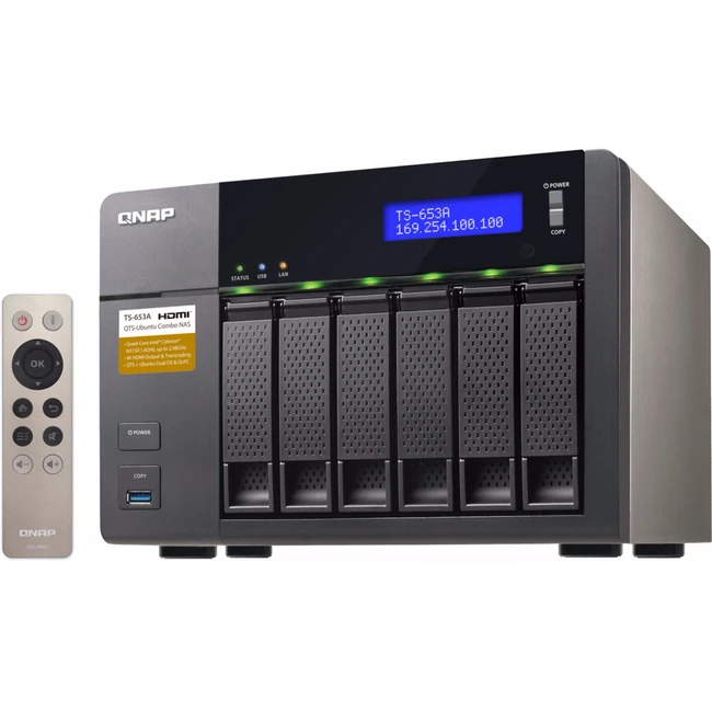 Дисковая системы хранения данных СХД Qnap TS-653A-8G NAS (Tower)
