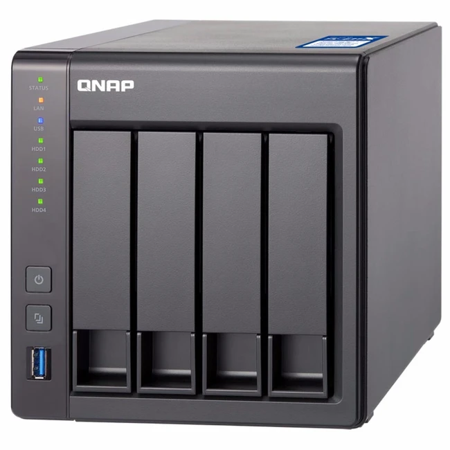 Дисковая системы хранения данных СХД Qnap QNAP TS-431X-8G NAS (Tower)