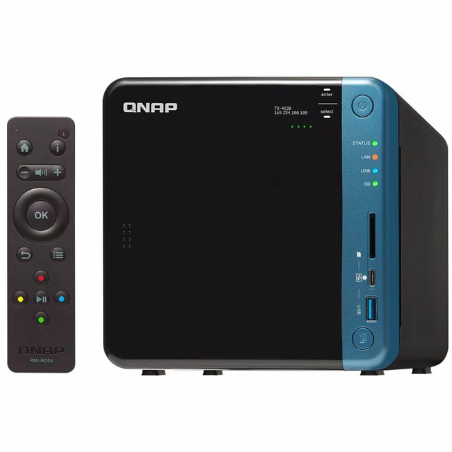 Дисковая системы хранения данных СХД Qnap TS-453B-8G (Tower)
