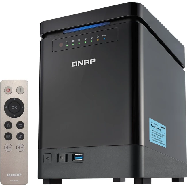 Дисковая системы хранения данных СХД Qnap TS-453Bmini-8G NAS (Tower)
