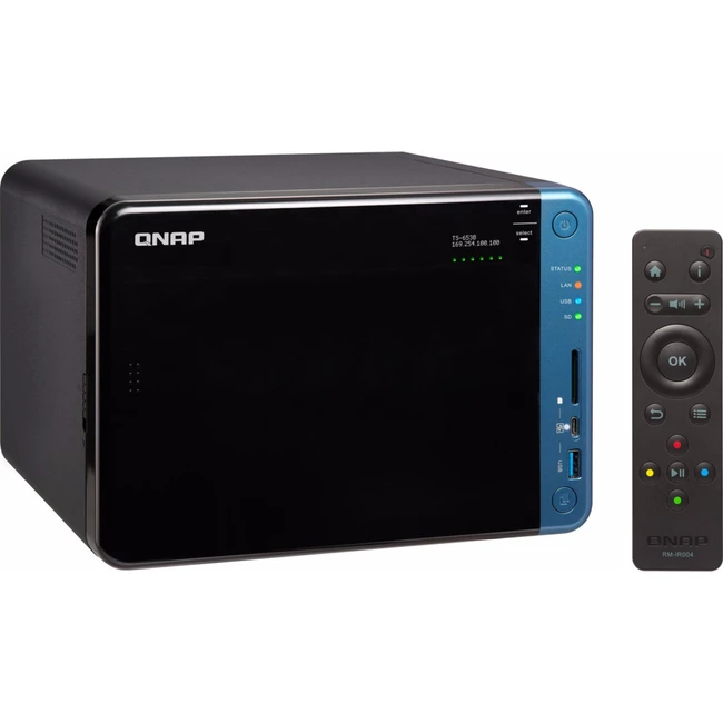 Дисковая системы хранения данных СХД Qnap TS-653B-4G NAS (Tower)