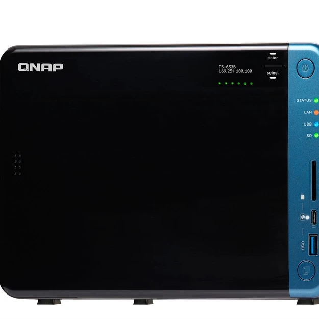 Дисковая системы хранения данных СХД Qnap TS-653B-8G NAS (Tower)