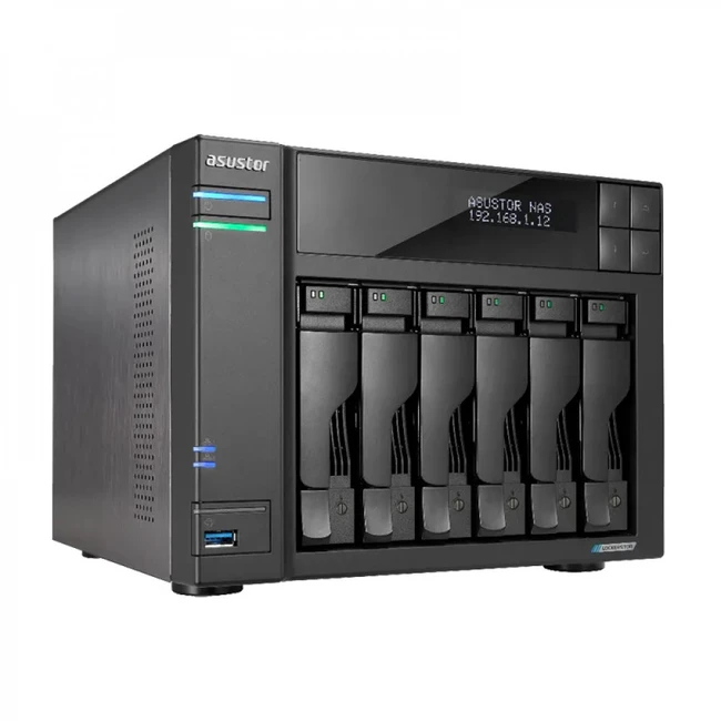 Дисковая системы хранения данных СХД ASUSTOR Lockerstor 4 Gen2 AS6706T 90IX01N1-BW3S60 (Desktop)