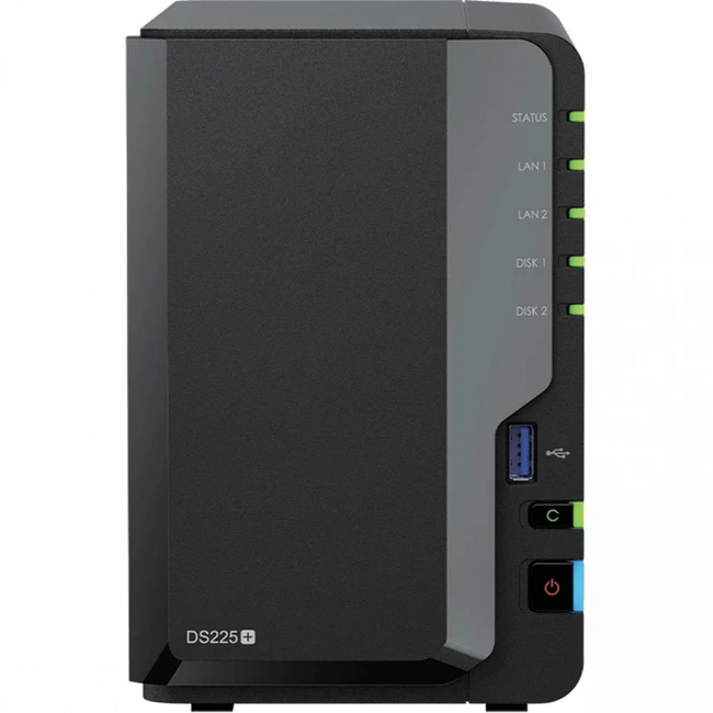 Дисковая системы хранения данных СХД Synology DiskStation DS225+ (Desktop)