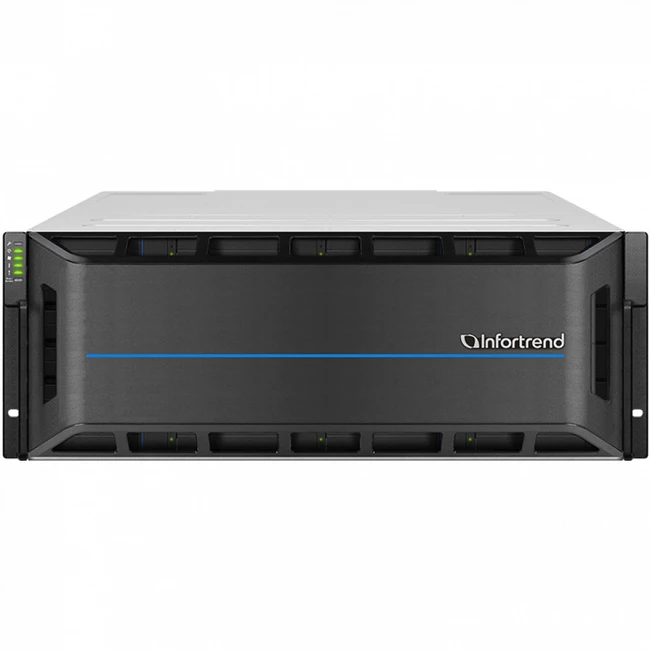 Дисковая системы хранения данных СХД Infortrend EonStor GS 3000 Gen3 4U/24bay (GS 3024R3-D) GS3024R03C0FD-8U32 Rack