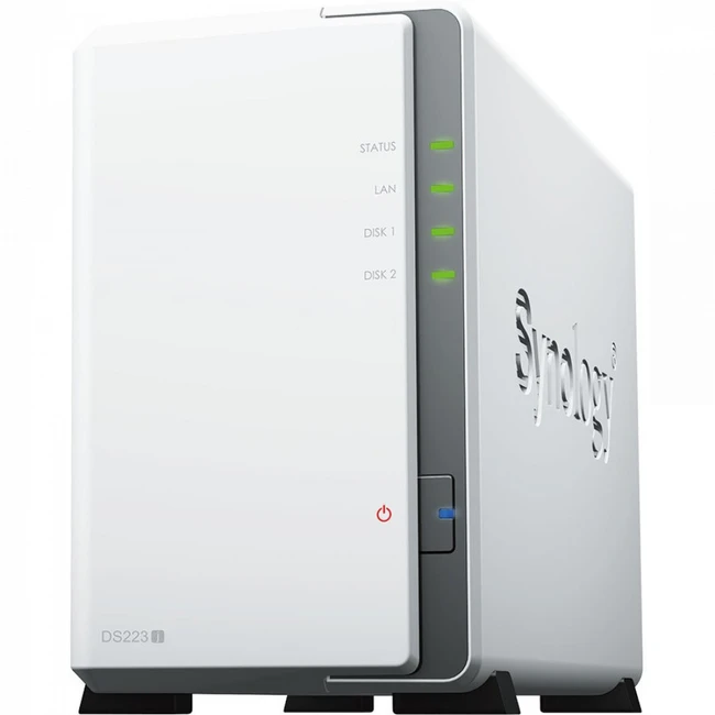 Дисковая системы хранения данных СХД Synology DiskStation DS223j 15-130100711 / 8TB (Tower)