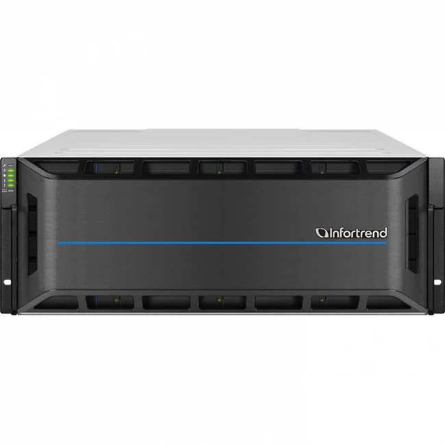 Дисковая системы хранения данных СХД Infortrend EonStor GS 4000 Gen3 4U/24bay (GS 4024R3-D) GS4024R03C0FD-8U32 (Rack)