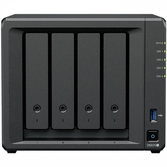 Дисковая системы хранения данных СХД Synology DiskStation DS925+ (Desktop)