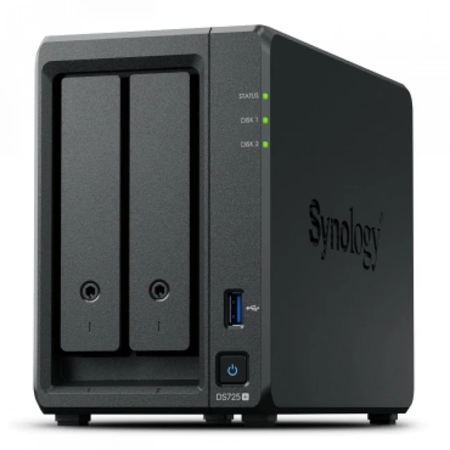 Дисковая системы хранения данных СХД Synology DiskStation DS725+ (Desktop)