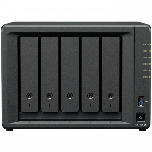 Дисковая системы хранения данных СХД Synology DiskStation DS1525+ (Desktop)