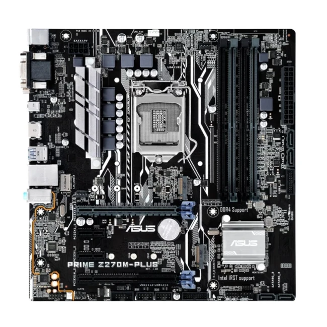 Материнская плата Asus PRIME Z270M-PLUS 90MB0S50-M0EAY0 Micro-ATX, LGA 1151