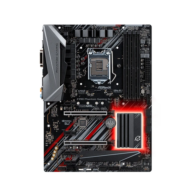 Материнская плата ASRock Z390 PHANTOM GAMING SLI Z390PHANTOMGAMINGSLI ATX, LGA 1151