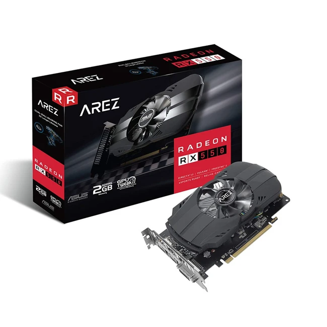 Видеокарта Asus AREZ-PH-RX550-2G//RX550 (2 ГБ)