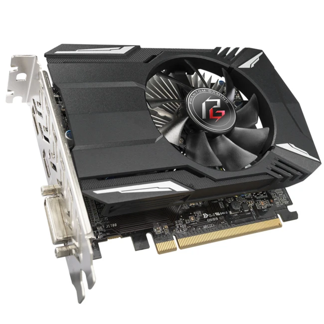 Видеокарта ASRock PHANTOM GAMING RADEON RX550 2Gb PHANTOM GR RX550 2G 2 ГБ