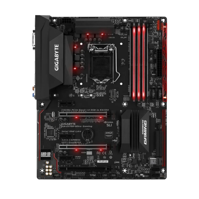 Материнская плата Gigabyte GA-Z270X-Ultra Gaming GA-Z270X-Ultra_Gaming ATX, LGA 1151