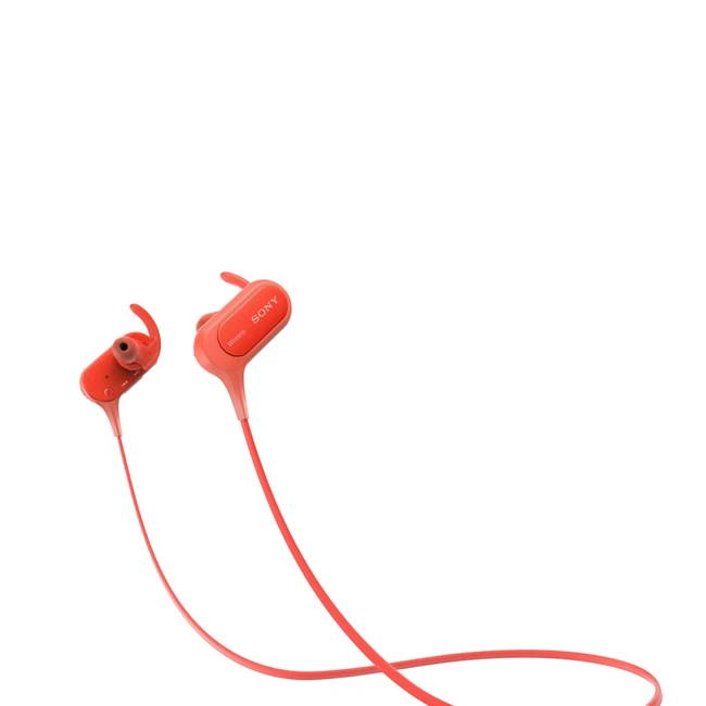 Наушники Sony MDRXB50BSR.E Bluetooth, красный