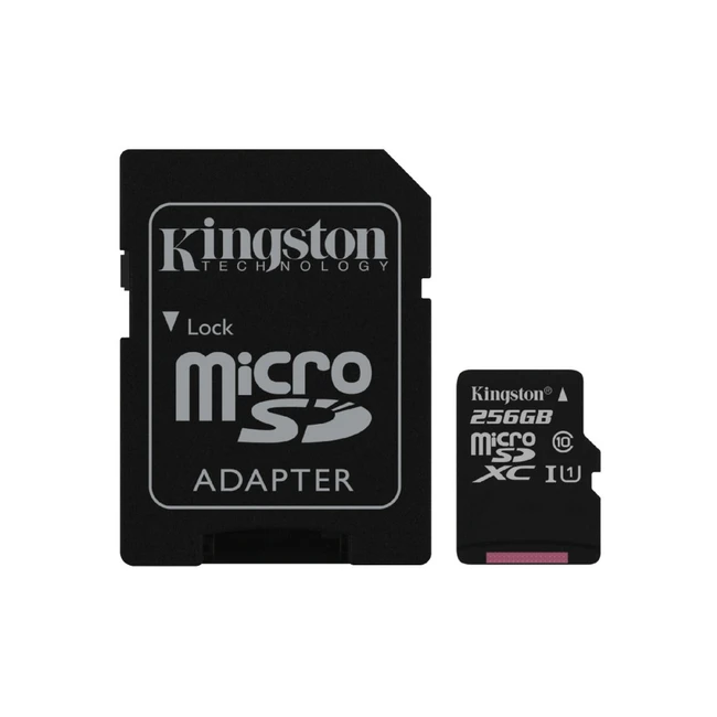 Флеш (Flash) карты Kingston SDCS MicroSD 256GB Class 10 U1 5640LAD0G (256 ГБ)