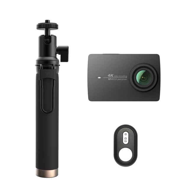 Веб камеры Xiaomi Yi Sport Black Global + Monopod 2AFIB-E1300A