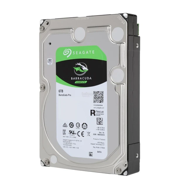 Внутренний жесткий диск Seagate Barracuda ST6000DM004 (HDD (классические), 6 ТБ, 3.5 дюйма, SATA)
