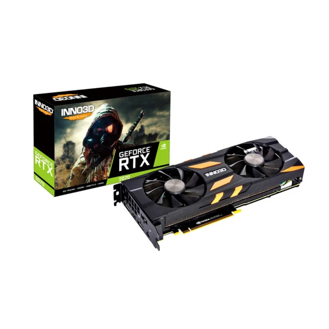 Видеокарта Inno3D GeForce RTX 2070 Gaming OC X2 N20702-08D6X-2511683 (8 ГБ)