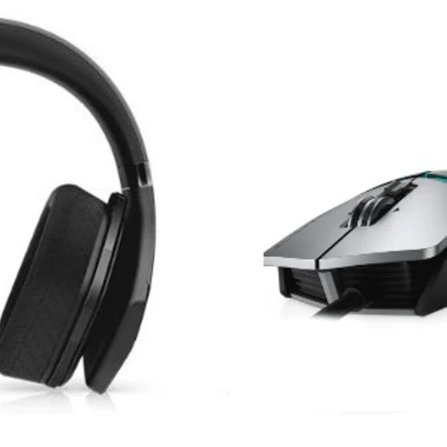 Мышь Dell AW959 + Наушники AW988 570-AATD/520-AANP (Игровая, Проводная)