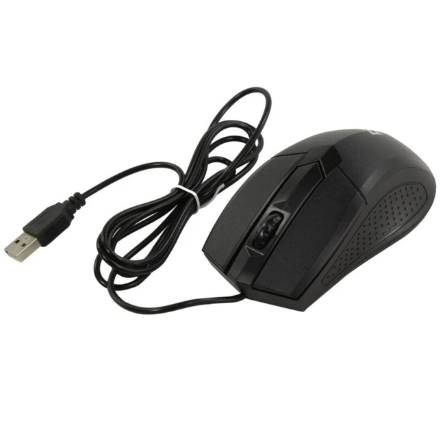 Мышь Defender MB-270 MB-270 Black (Бюджетная, Проводная)