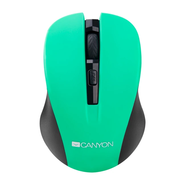Мышь Canyon CNE-CMSW1GR - Green Бюджетные, Беспроводная
