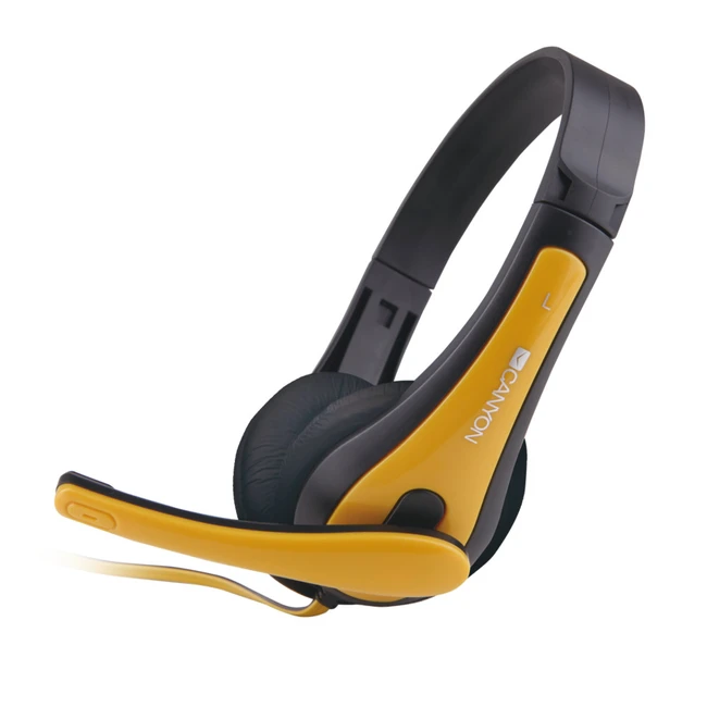 Наушники Canyon CNS-CHSC1BY - Yellow/Black