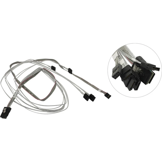 Кабель интерфейсный Supermicro CBL-SAST-0388L-02 (SAS кабель)