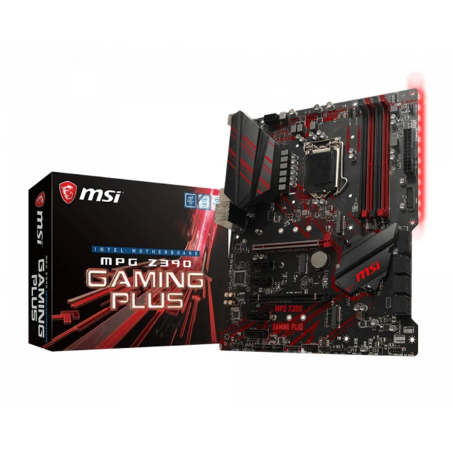 Материнская плата MSI MPG Z390 Gaming Plus MPG Z390 GAMING PLUS (ATX, LGA 1151)