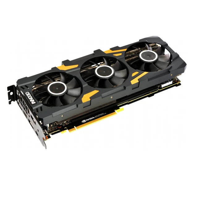 Видеокарта Inno3D GeForce RTX 2080 Gaming OC X3 N20803-08D6X-1180VA24 (8 ГБ)