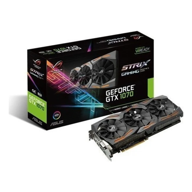 Видеокарта Asus ROG Strix GeForce GTX1070 90YV09N2-M0NA00 (8 ГБ)