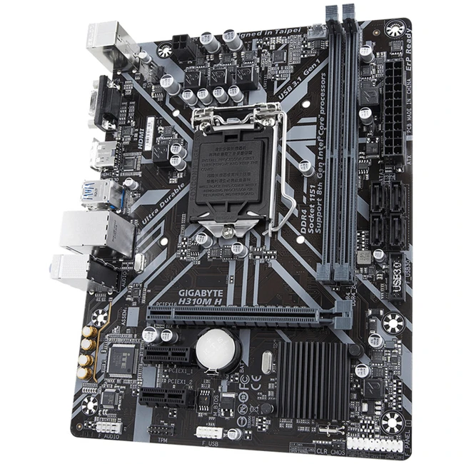 Материнская плата Gigabyte H310M H GA-H310M-H Micro-ATX, LGA 1151