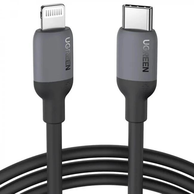 Кабель интерфейсный UGREEN Кабель US387 Black (20304) USB Type C - Lightning (8pin)