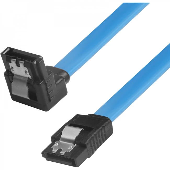 Кабель интерфейсный Greenconnect GC-ST1041-0.5m (SATA - SATA)