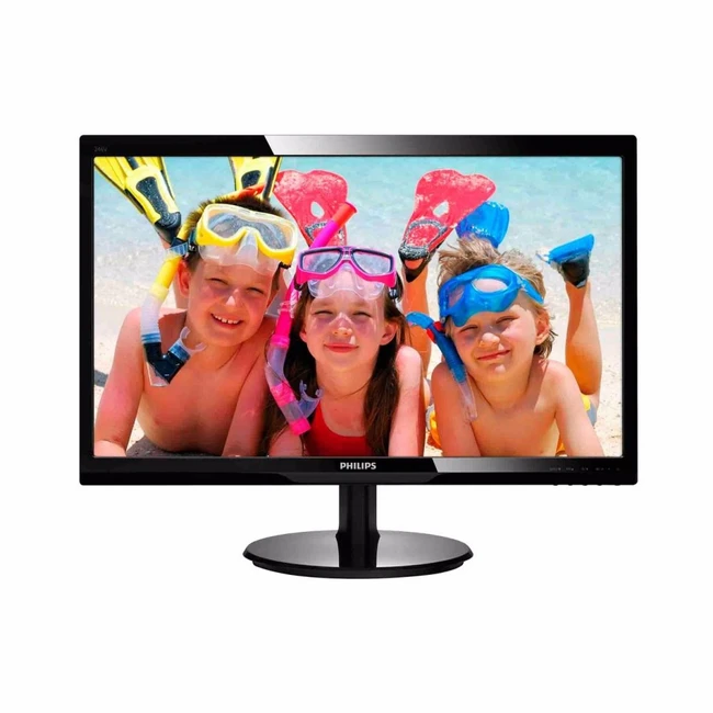 Монитор Philips 246V5LSB 246V5LSB/01 (24 ", TN, Full HD 1920x1080 (16:9))