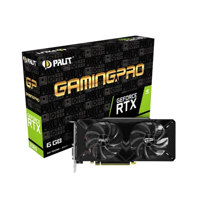 Видеокарта Palit GeForce RTX 2060 GamingPro NE62060018J9-1062A (6 ГБ)