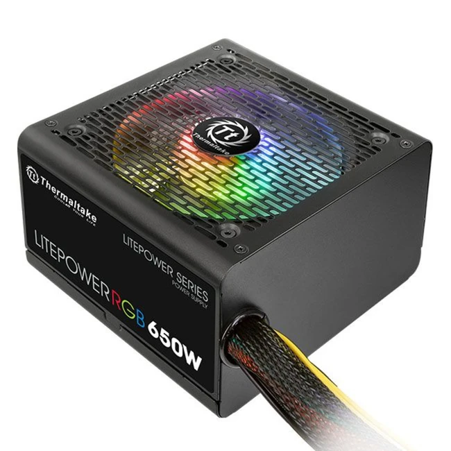 Блок питания Thermaltake Litepower RGB 650W PS-LTP-0650NHSANE-1 (650 Вт)