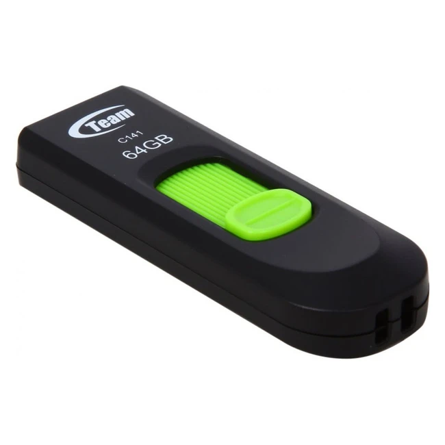 USB флешка (Flash) Team Group C145 64GB Green TC145364GG01 (64 ГБ)