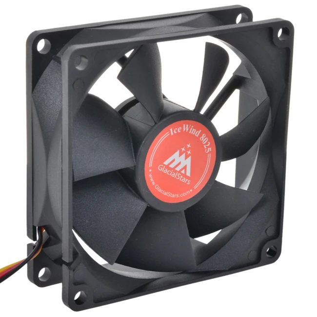 Охлаждение Glacialtech Вентилятор IceWind 80x80x25mm CF-8025GSD0AB0001