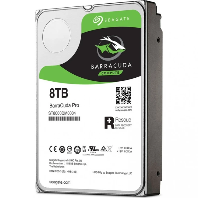 Жесткий диск Seagate ST8000DM0004 HDD (классические), 8 ТБ, 3.5 дюйма, SATA