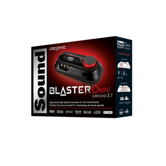 Звуковые карты Creative USB Omni Surround 5.1 Ret 70SB156000002