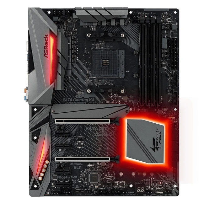 Материнская плата ASRock X470 GAMING K4 (ATX, AMD AM4)